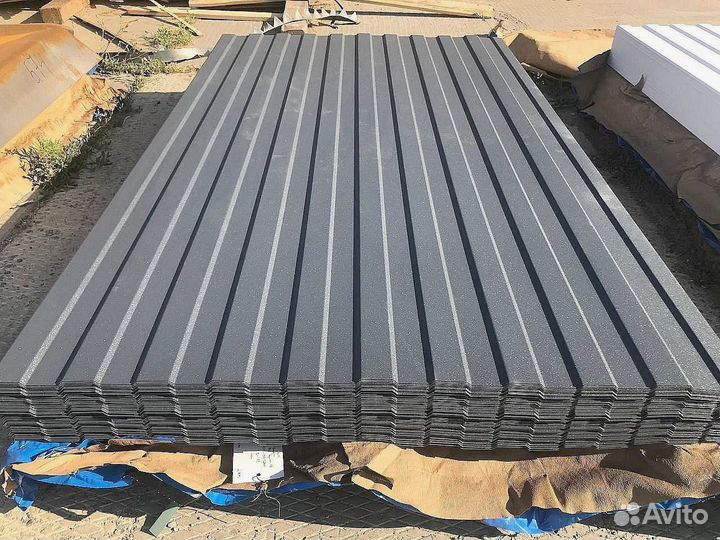 Профнастил цвет графит