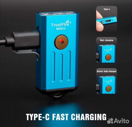 Наключный фонарь Trust Fire Mini X, Mini 2