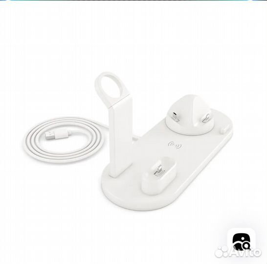 Док станция для iPhone 4в1 быстрой зарядки