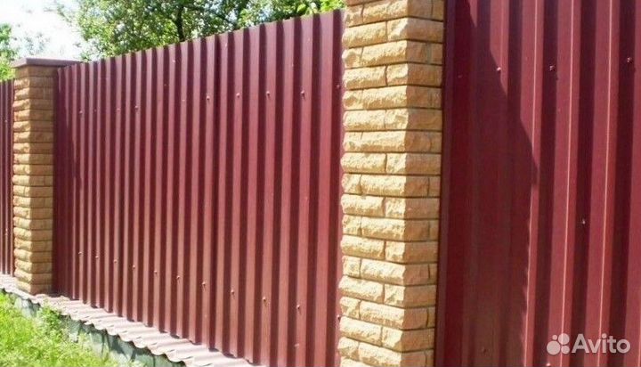 Профилированный лист для гаража