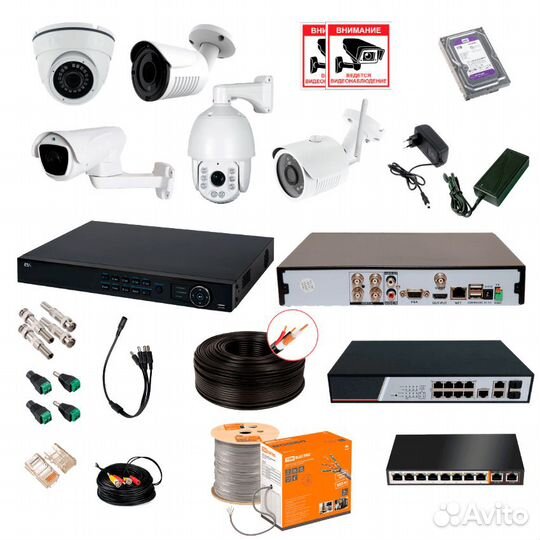 Видеонаблюдение для дома FullHD