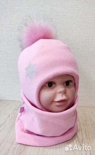 Шапка и снуд Зима новый