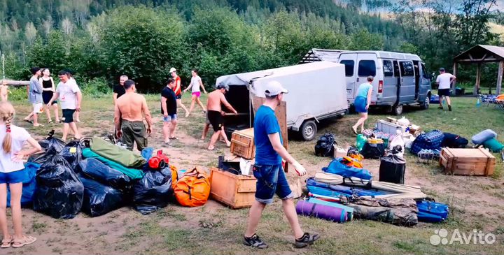 Сплав по реке Белая на 3 дня