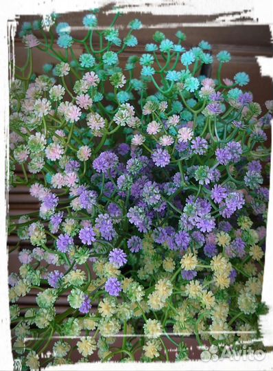 Искусственная зелень Гипсофила радужная