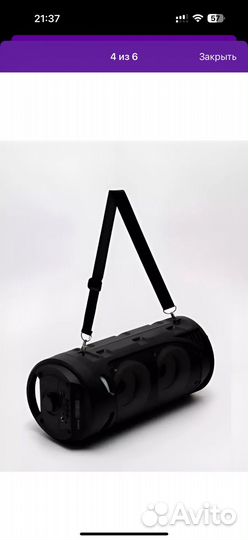 Bluetooth 40см колонка новая с караоке