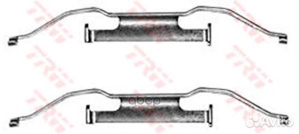 Ремкомплект передних тормозных колодок BMW 3 E3