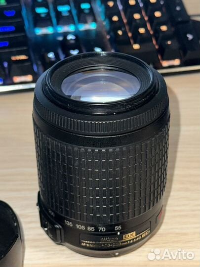 Объектив nikon AF-S 55-200mm