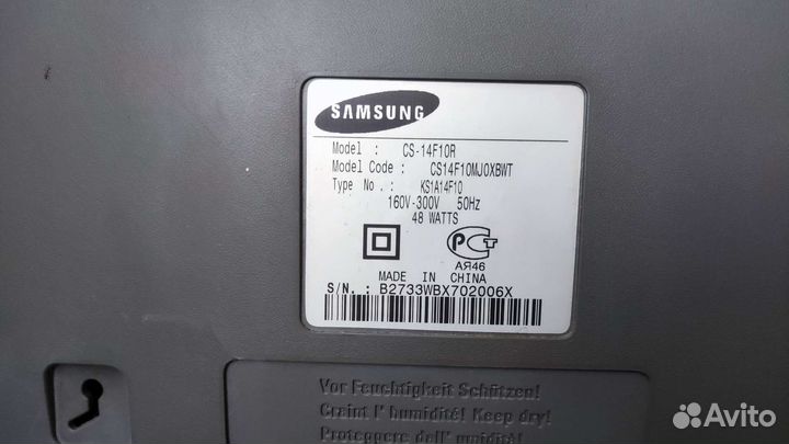 ЭЛТ телевизор Samsung CS-14F10R