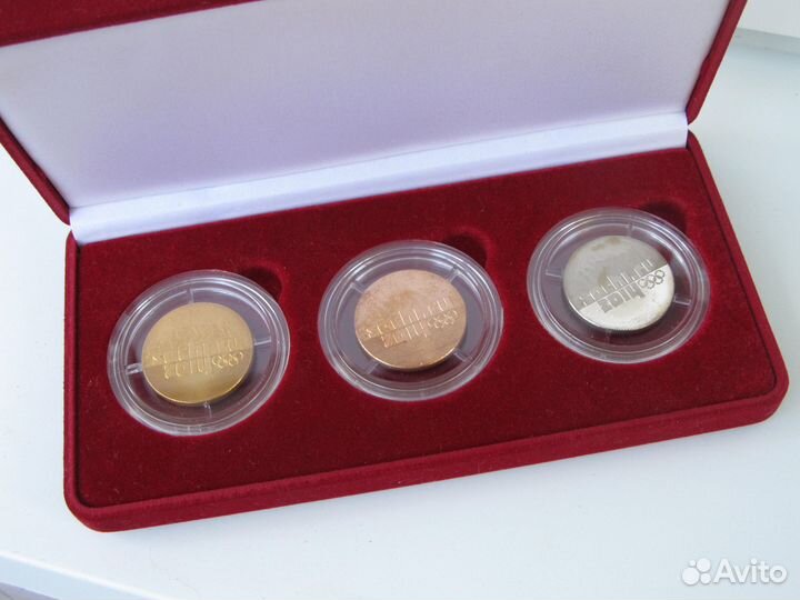 Подарочный набор монет Сочи