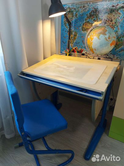 Стол (парта) и стул для учёбы Дэми