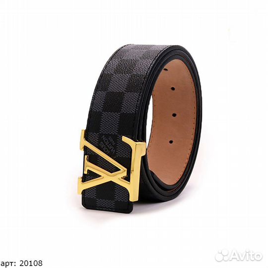 Ремень LV черный