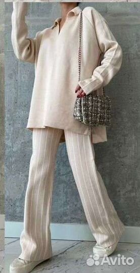 Трикотажные костюмы с кюлотами