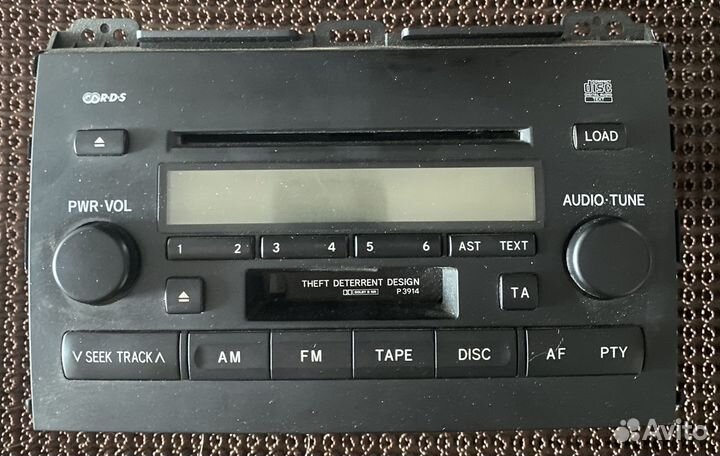 Магнитола Toyota Prado 120