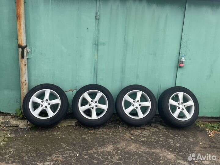 Продам колёса с дисками в сборе,стояли на hyundai
