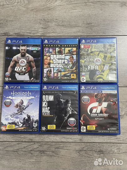 Sony PS4 на 1TB +много игр