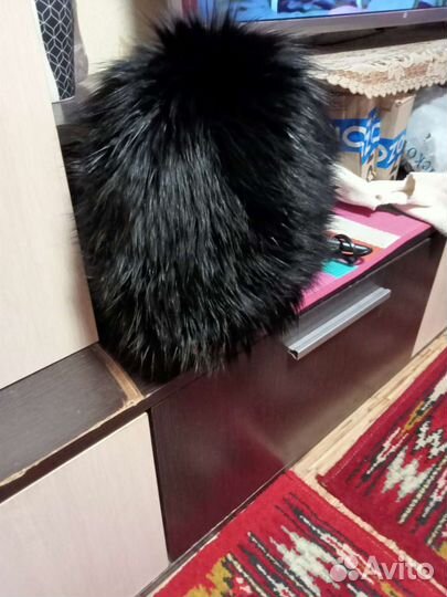 Шапка женская писец вязаная