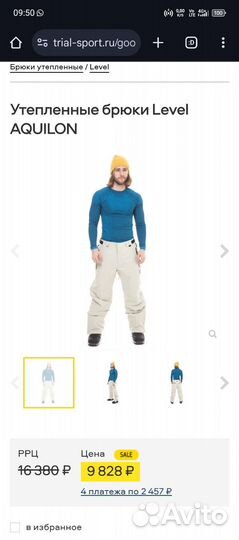 Сноубордические штаны level