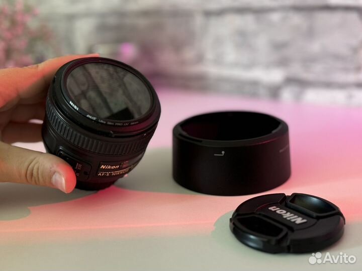Объектив nikon nikkor 50mm 1.8 af-s