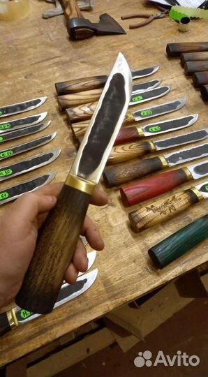 Нож кованый из х12мф