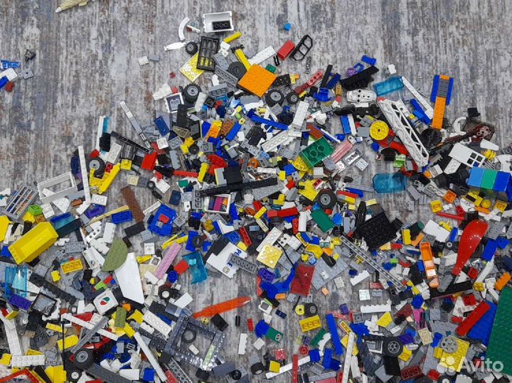 Lego детали пакетом