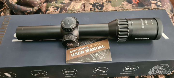 Прицел Vector Optics Continental 1-6x24 Tactical