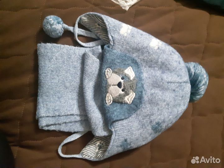 Шапка для мальчика зима