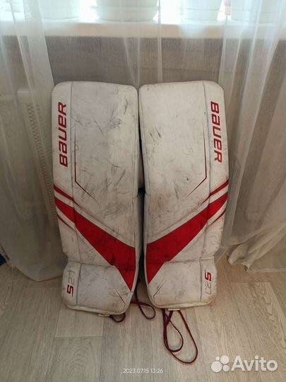 Щитки хоккейные bauer supreme s27