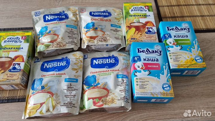 Детские кашки