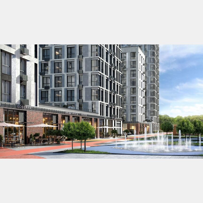 2-к. квартира, 49,9 м², 17/18 эт.