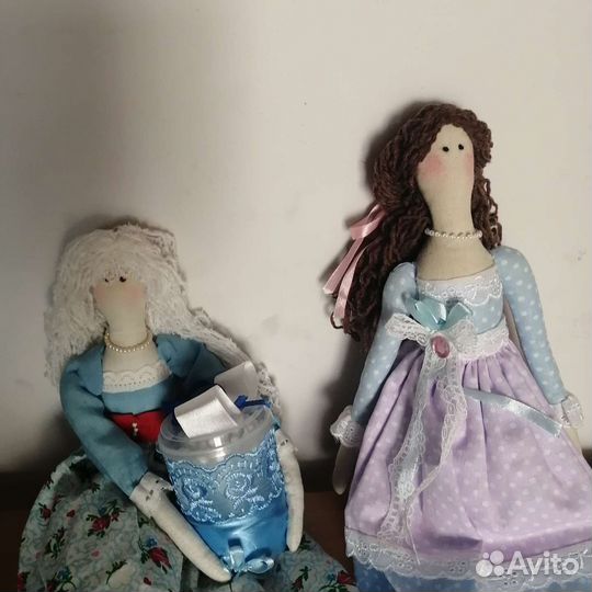 Интерьерная кукла Тильда