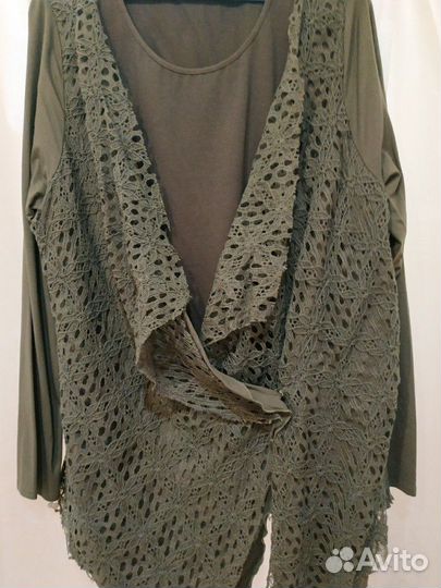 Комплект (жакет, топ) новый 54-56р