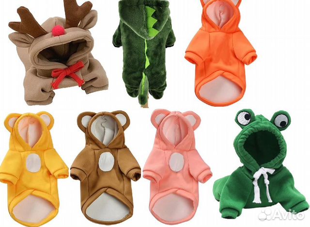 Одежда для собак. Милые кофты для маленьких собак