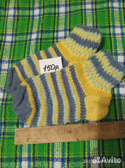 Шерстяные носки детские