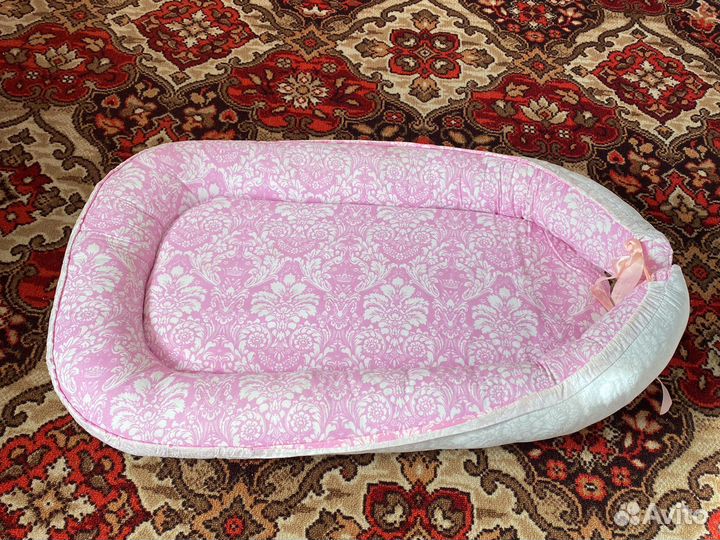 Детский кокон гнездышко для новорожденных