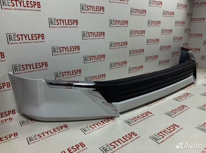 Губа на бампер Toyota Land Cruiser 200 Executive