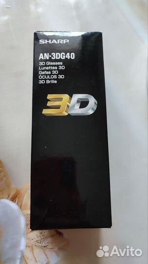 3D очки для телевизора (sony и sharp)