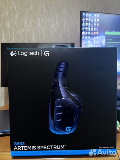 Игровая гарнитура Logitech G633 artemis spectrum