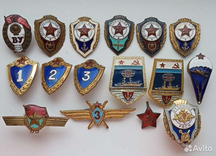 Значки Армия СССР