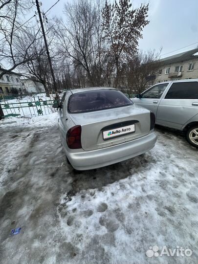 Chevrolet Lanos 1.5 МТ, 2009, битый, 250 000 км