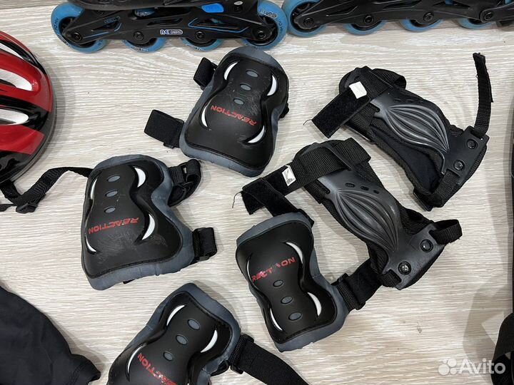 Ролики reaction детские galaxy 3, раздвижные