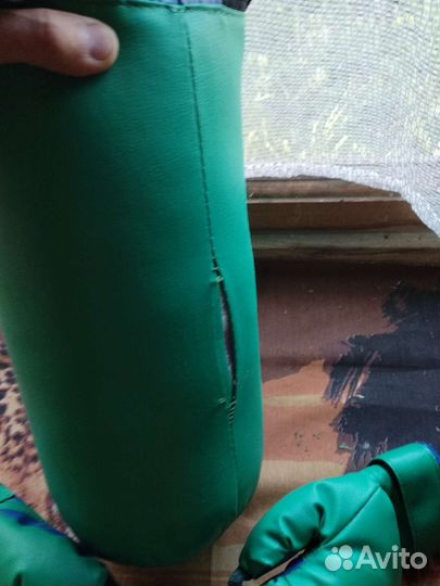 Боксёрская груша и перчатки детские