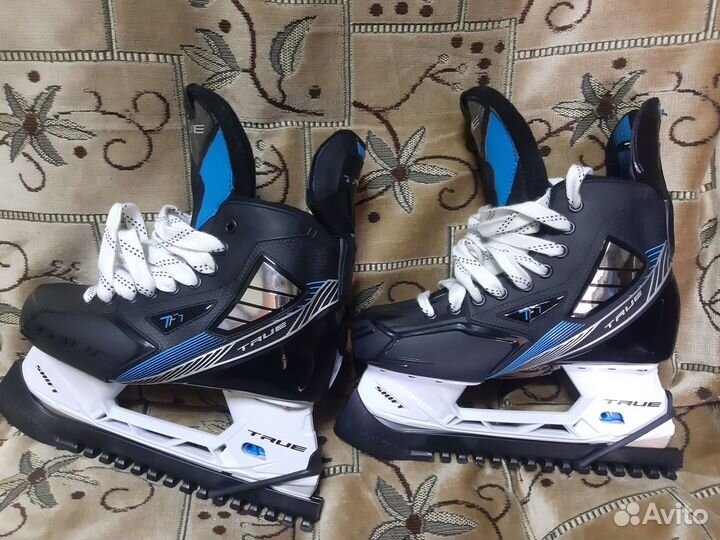 Коньки хоккейные профессиональные true размер 6,5W