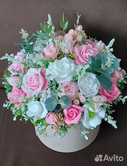 Букеты цветов из мыла