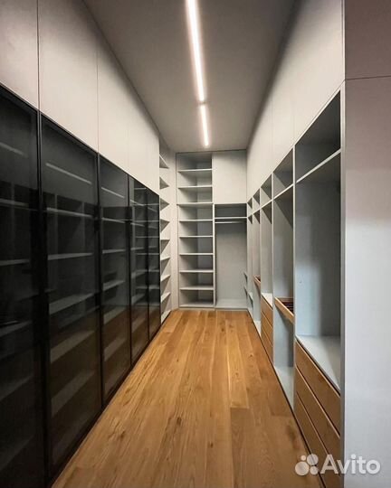 Гардеробная как IKEA