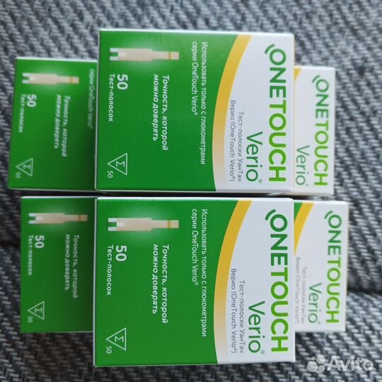 Тест полоски one touch verio