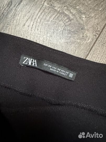 Юбка Zara с бахромой из камней/страз