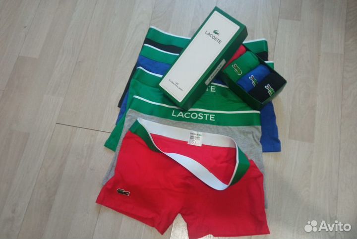 Трусы мужские боксеры lacoste