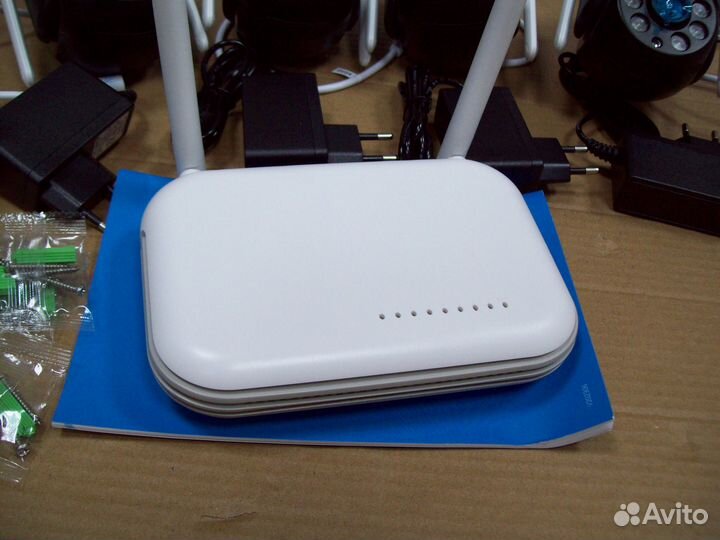 Комплект Камер Видеонаблюдения Беспроводной