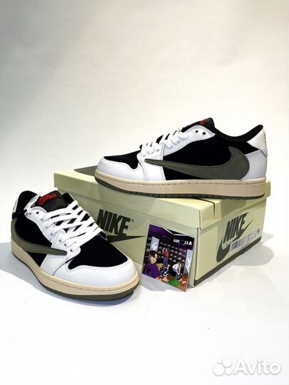 Кеды Nike air Jordan 1 low Travis Scott