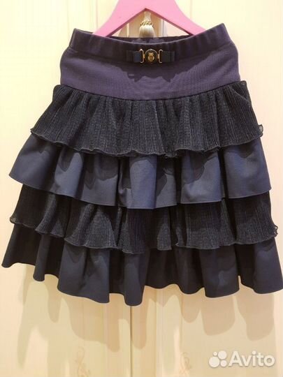 Школьная синия юбка